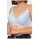 Бюстгальтер жіночий білого кольору чашка D 189891L
