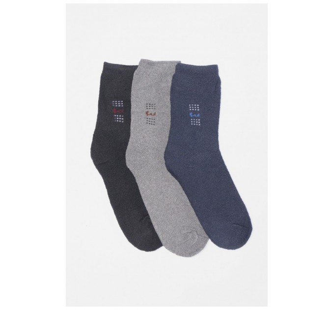 Набір шкарпеток чоловічих махрових 3 штуки 189991L