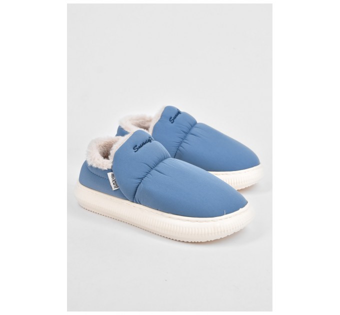 Тапочки комнатные мужские синего цвета 190107L