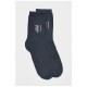 Шкарпетки чоловічі махрові темно-синього кольору 190359L