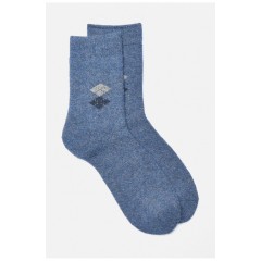 Шкарпетки чоловічі махрові ангорові синього кольору 190492L Шкарпетки чоловічі махрові ангорові синього кольору 190492L