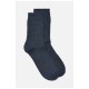 Шкарпетки жіночі на верблюжій вовні темно-синього кольору 190572L