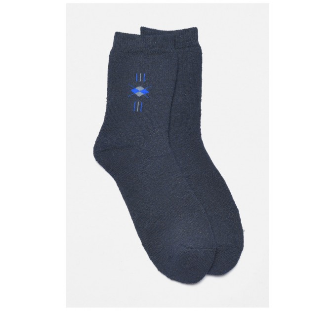 Носки мужские махровые темно-синего цвета 190687L