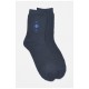 Шкарпетки чоловічі махрові темно-синього кольору 190687L