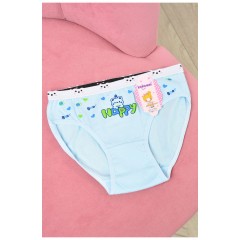Трусики дитячі для дівчинки блакитного кольору з малюнком 190717L