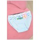 Трусики дитячі для дівчинки блакитного кольору з малюнком 190717L