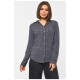 Сорочка жіноча сірого кольору 191104L