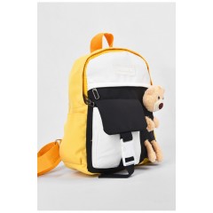 Рюкзак дитячий текстильний помаранчевого кольору 191217L