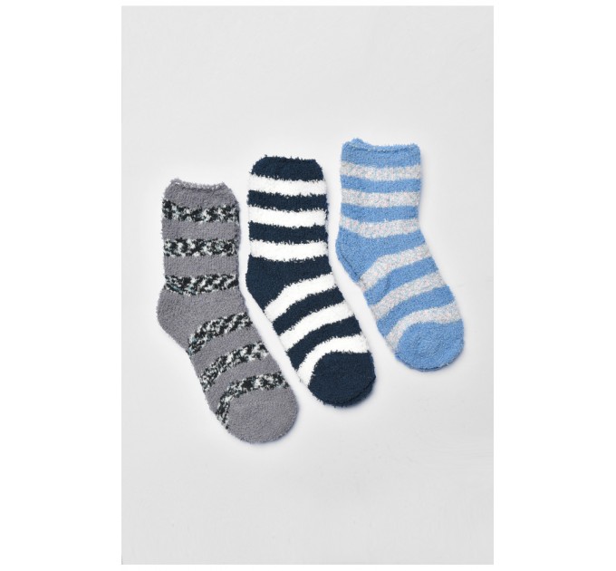 Набор носков женская травка в полоску 3 штуки 191390L