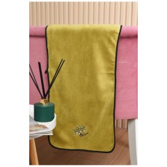 Рушник кухонний мікрофібра оливкового кольору розмір 35*70 см 191844L Рушник кухонний мікрофібра оливкового кольору розмір 35*70 см 191844L