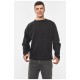Свитер мужской однотонный черного цвета 192134L