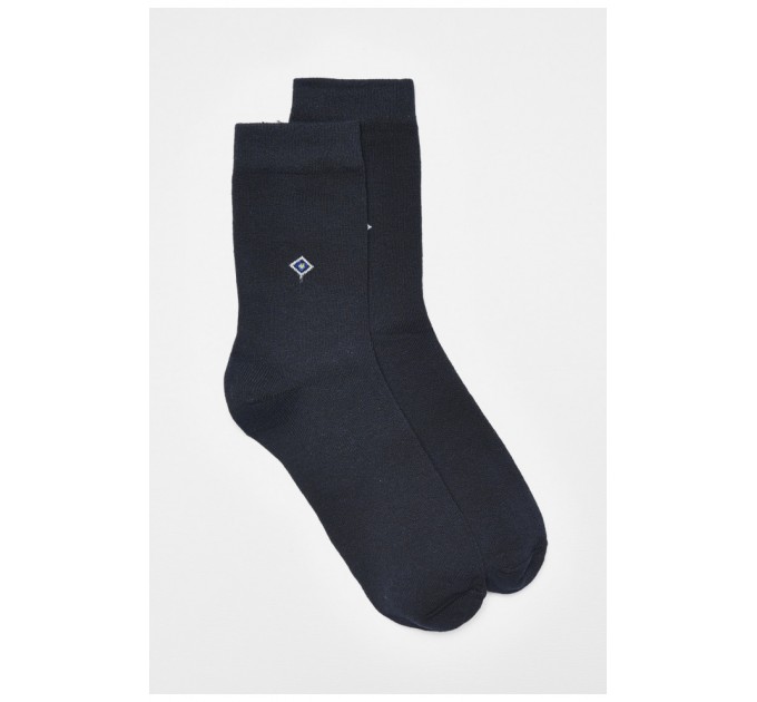 Носки мужские демисезонные темно-синего цвета 192149L