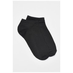 Шкарпетки жіночі демісезонні спортивні чорного кольору 192154L