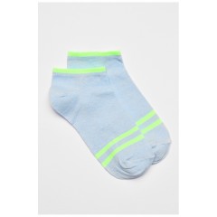 Шкарпетки жіночі демісезонні блакитного кольору 192239L