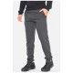 Спортивні штани чоловічі на флісі темно-сірого кольору 192589L
