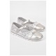 Балетки для дівчинки сріблястого кольору 192610L