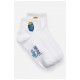 Шкарпетки дитячі демісезонні білого кольору з малюнком 192833L