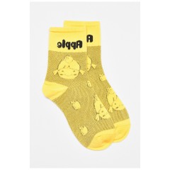Шкарпетки дитячі демісезонні жовтого кольору з малюнком 192894L