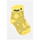 Шкарпетки дитячі демісезонні жовтого кольору з малюнком 192894L