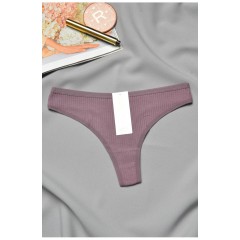 Стрінги жіночі бузкового кольору 193123L