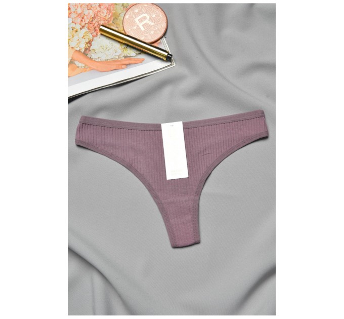 Стрінги жіночі бузкового кольору 193123L