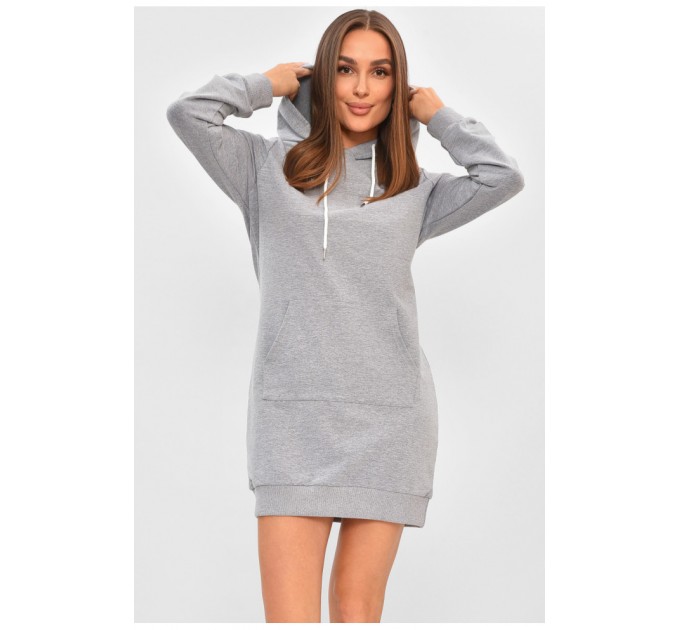 Туника-худые женская серого цвета 193297L