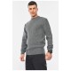 Светр чоловічий однотонний сірого кольору 193387L