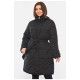 Куртка жіноча зимова чорного кольору 193415L