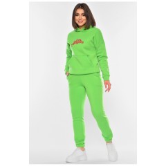 Спортивний костюм жіночий зеленого кольору 193902L