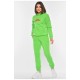 Спортивний костюм жіночий зеленого кольору 193902L