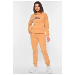 Спортивний костюм жіночий бежевого кольору 193903L