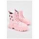 Ботинки детские для девочки демисезонные светло-розового цвета 194091L