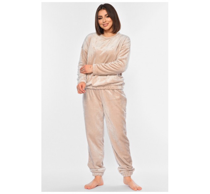 Женская пижама бежевого цвета 194572L