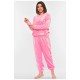 Піжама жіноча рожевого  кольору 194582L