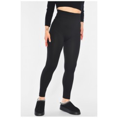 Лосини жіночі утеплені чорного кольору 194773L Лосини жіночі утеплені чорного кольору 194773L