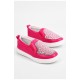 Мокасини дитячі для дівчинки рожевого кольору без застібки 195312L