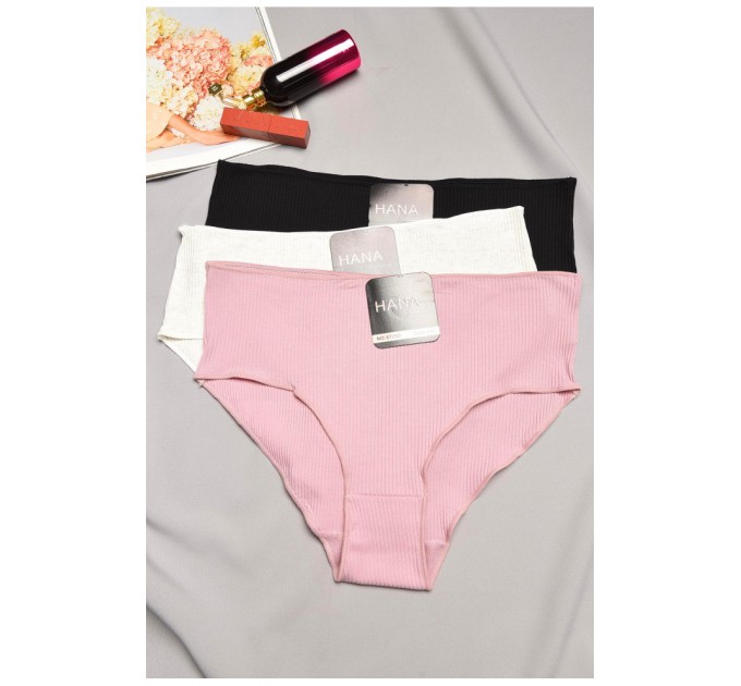 Набір жіночих трусів напівбатальних 3 штуки 195500L