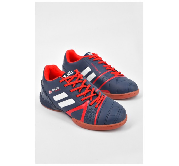 Бутси підліткові для хлопчика темно-синього кольору 195827L