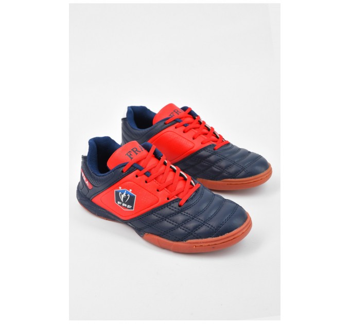 Бутси підліткові для хлопчика темно-синього кольору 195830L