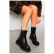 Черевики жіночі зимові чорного кольору 196048L