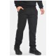 Спортивні штани чоловічі на флісі чорного кольору 196052L