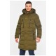Куртка чоловіча подовжена єврозима кольору хакі 196062L