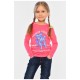 Лонгслив детский для девочки розового цвета 196544L