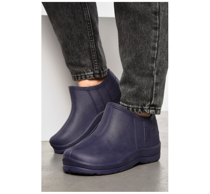 Галоши женские темно-синего цвета 196791L