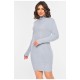 Туніка жіноча сірого кольору 196813L