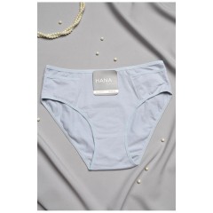 Труси жіночі напівбатальні світло-блакитного кольору 197010L
