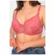 Бюстгальтер жіночий рожевого кольору чашка D 197136L