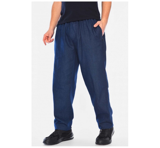 Джинси чоловічі напівбатальні синього кольору 197270L