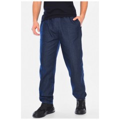 Джинси чоловічі напівбатальні синього кольору 197271L