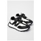 Кросівки дитячі чорно-білого на ліпучці 197423L